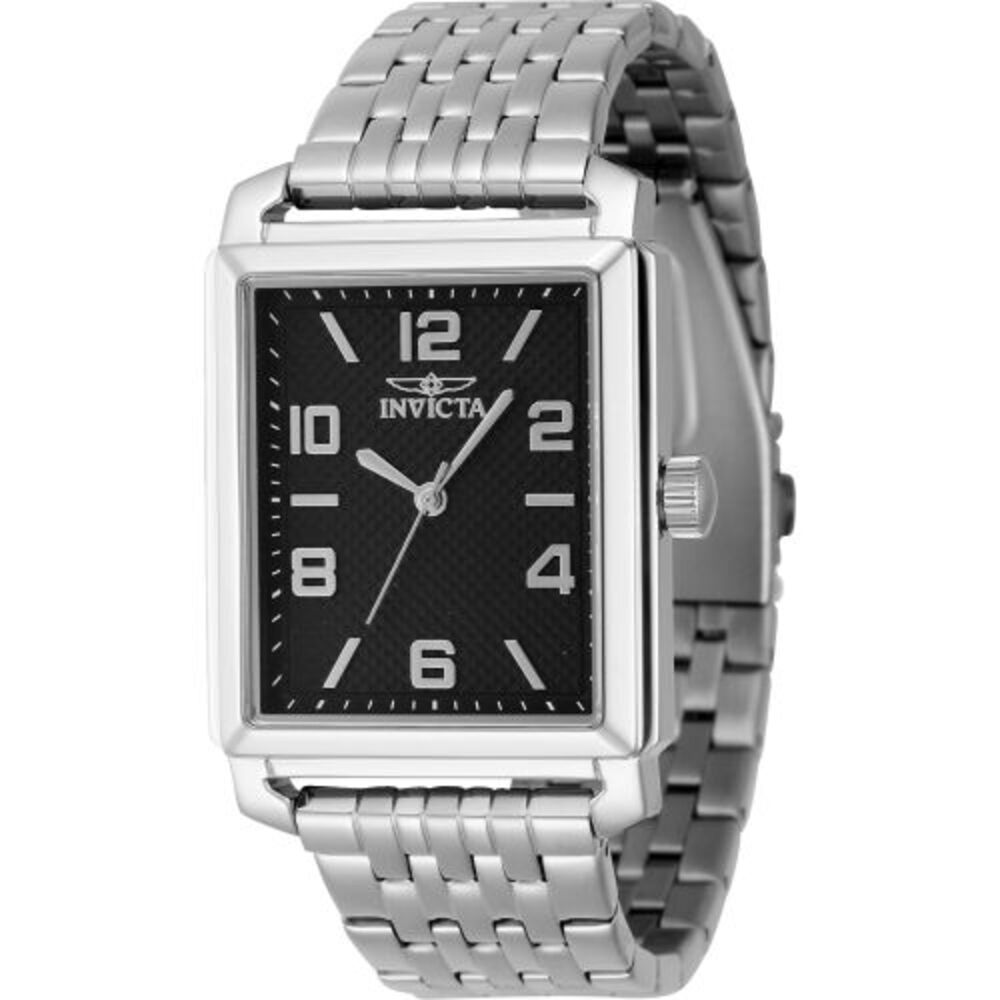 Invicta Men's Vintage Black Dial Watch - 46659